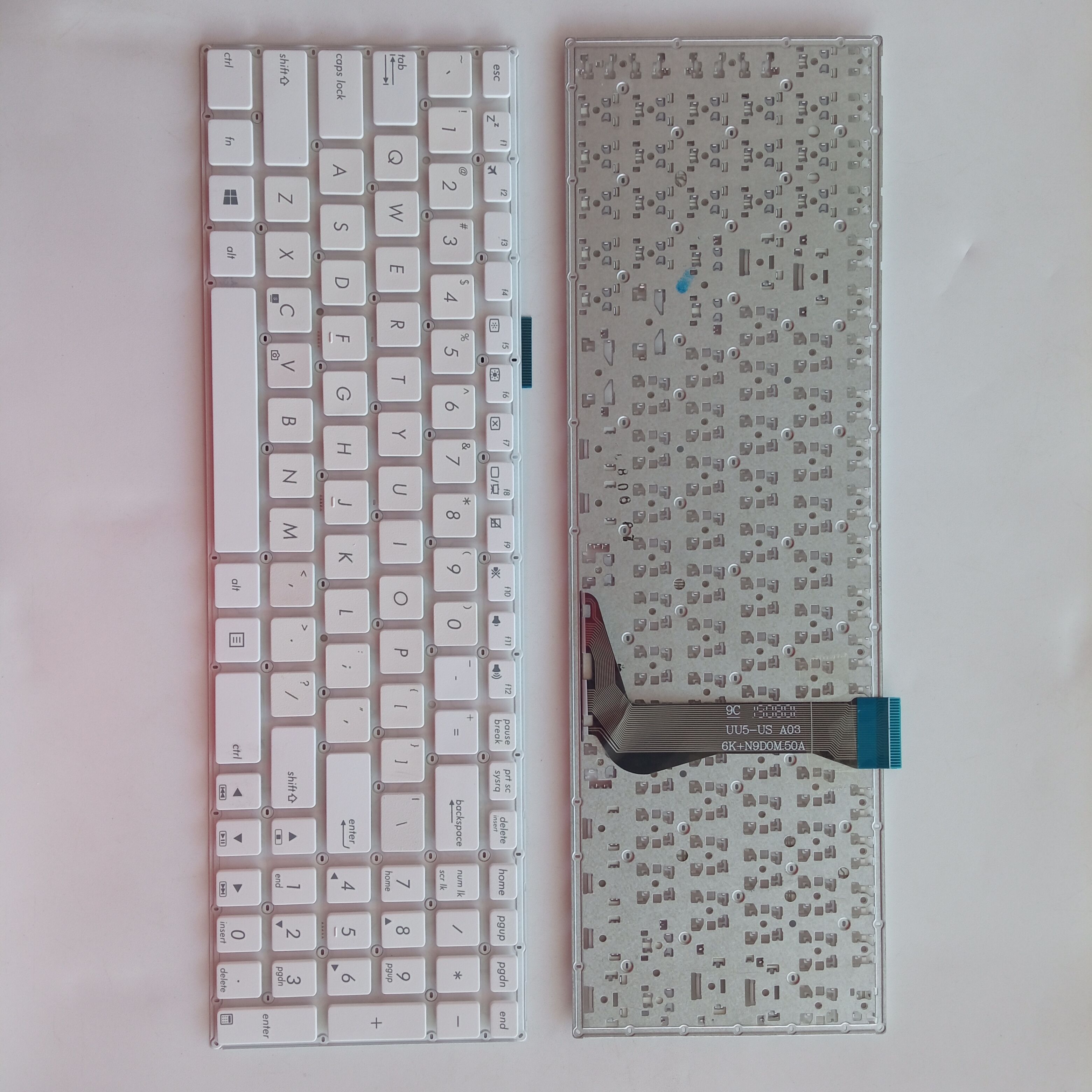 Picture of New Replacement Laptop Keyboard For ASUS E502 WHITE (OEM) US Layout